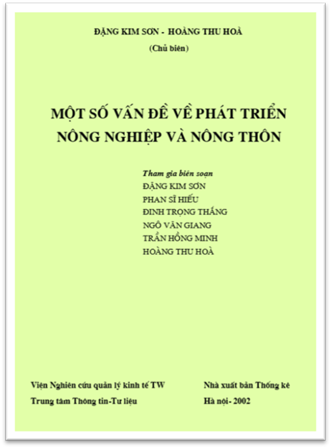 Một Số Vấn Đề Về Phát Triển Nông Nghiệp Và Nông Thôn (NXB Thống Kê 2002) - Đặng Kim Sơn, 121 Trang