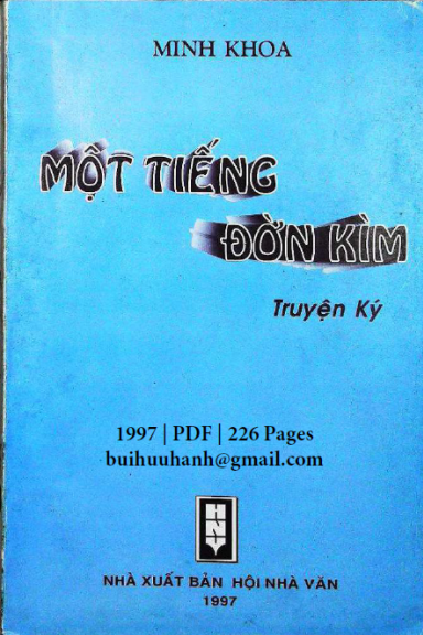 Một Tiếng Đờn Kìm (NXB Hội Nhà Văn 1997) - Minh Khoa, 226 Trang