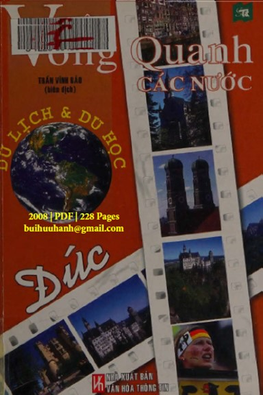 Một Vòng Quanh Các Nước-Đức (NXB Văn Hóa Thông Tin 2008) - Trần Vĩnh Bảo, 228 Trang