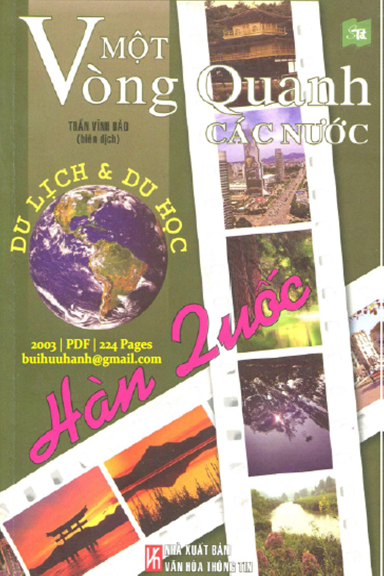 Một Vòng Quanh Các Nước-Hàn Quốc (NXB Văn Hóa Thông Tin 2003) - Trần Vinh Bảo, 224 Trang