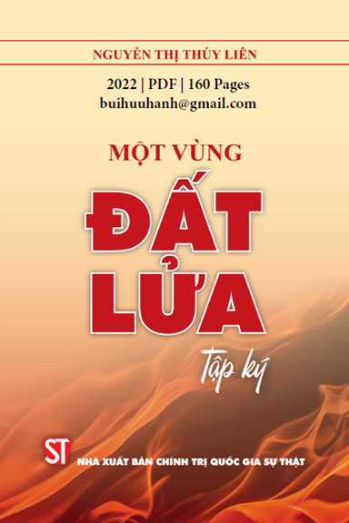 Một Vùng Đất Lửa (NXB Chính Trị 2022) - Nguyễn Thị Thúy Liên, 160 Trang
