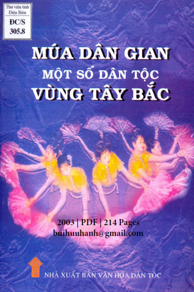 Múa Dân Gian Một Số Dân Tộc Vùng Tây Bắc (NXB Văn Hóa Dân Tộc 2003) - Trương Văn Sơn, 214 Trang