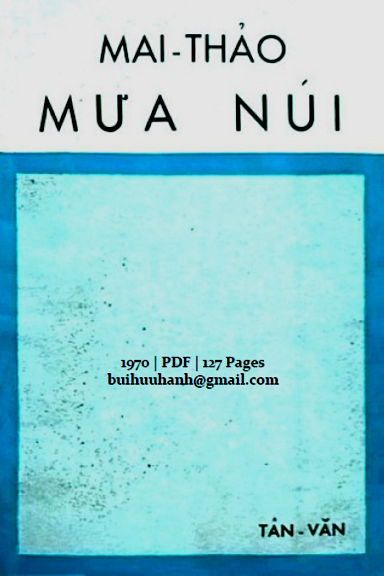 Mưa Núi (NXB Tân Văn 1970) - Mai Thảo, 127 Trang