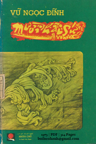 Mười Hai Sứ Cuốn 1 (NXB Nhân Chủ 1973) - Vũ Ngọc Đĩnh, 314 Trang