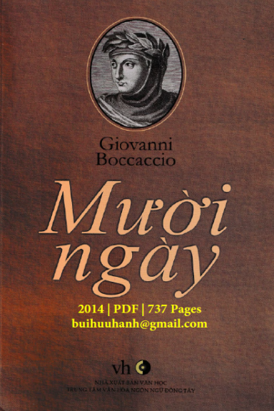 Mười Ngày (NXB Văn Học 2014) - Giovanni Boccaccio, 737 Trang