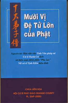 Mười Vị Đệ Tử Lớn Của Đức Phật - Tâm Minh Ngô Tằng Giao