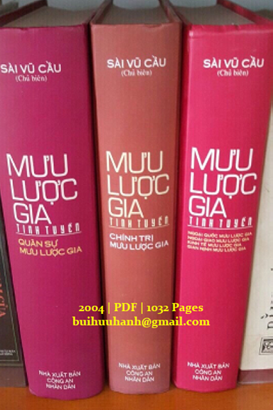 Mưu Lược Gia Tinh Tuyển Tập 2-Ngoại Quốc (NXB Công An 2004) - Sài Vũ Cầu, 1032 Trang