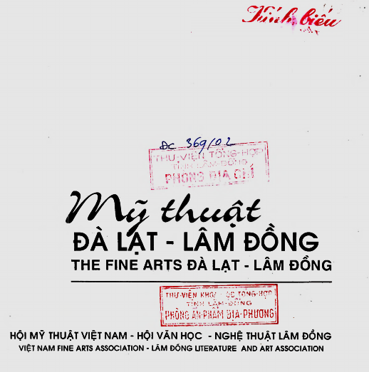 Mỹ Thuật Đà Lạt - Lâm Đồng (NXB Mỹ Thuật 1997) - Nguyễn Trung An, 48 Trang