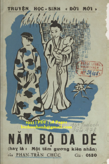 Năm Bộ Da Dê (NXB Đời Mới 1943) - Phan Trần Chúc, 28 Trang