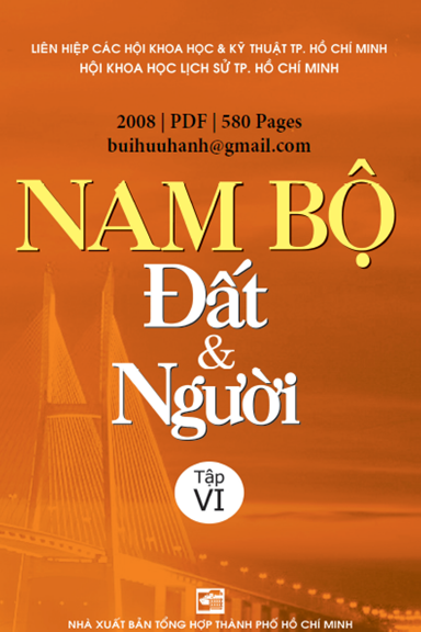 Nam Bộ Đất Và Người Tập 6 (NXB Tổng Hợp 2008) - Huỳnh Lứa, 580 Trang