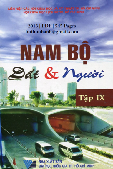 Nam Bộ Đất Và Người Tập 9 (NXB Đại Học Quốc Gia 2013) - Võ Văn Sen, 545 Trang