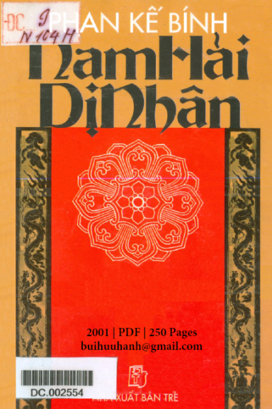 Nam Hải Dị Nhân (NXB Trẻ 2001) - Phan Kế Bính, 250 Trang