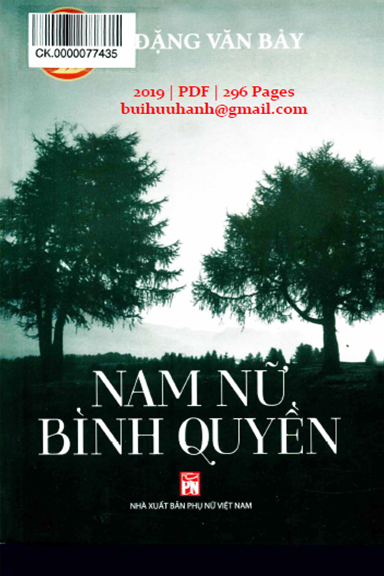Nam Nữ Bình Quyền (NXB Phụ Nữ 2019) - Đặng Văn Bảy, 296 Trang