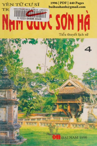 Nam Quốc Sơn Hà Quyển 4 (NXB Đại Nam 1996) - Trần Đại Sỹ, 440 Trang