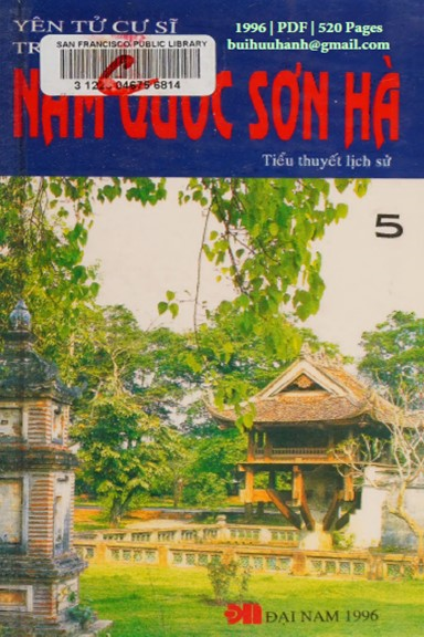 Nam Quốc Sơn Hà Quyển 5 (NXB Đại Nam 1996) - Trần Đại Sỹ, 520 Trang