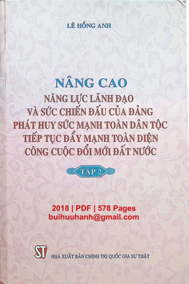 Nâng Cao Năng Lực Lãnh Đạo Và Sức Chiến Đấu Của Đảng, Phát Huy Sức Mạnh Toàn Dân Tộc Tập 2