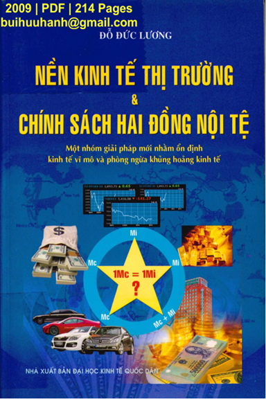 Nền Kinh Tế Thị Trường Và Chính Sách Hai Đồng Nội Tệ (NXB Kinh Tế Quốc Dân 2009) - Đỗ Đức Lương
