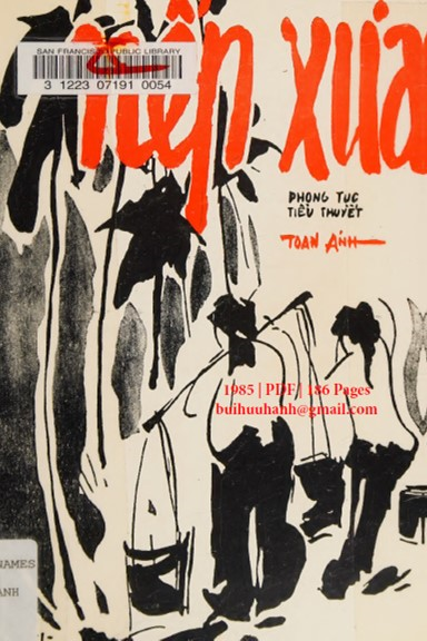 Nếp Xưa (NXB Xuân Thu 1985) - Toan Ánh, 186 Trang