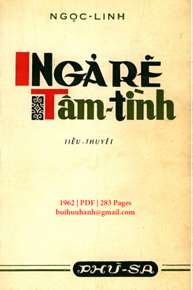 Ngả Rẽ Tâm Tình (NXB Phù Sa 1962) - Ngọc Linh, 283 Trang
