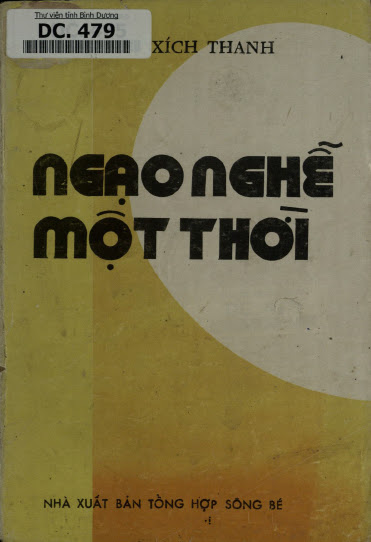 Ngạo Nghễ Một Thời (NXB Tổng Hợp 1990) - Hoàng Xích Thanh, 96 Trang
