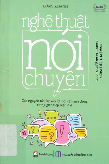 Nghệ Thuật Nói Chuyện (NXB Hồng Đức 2019) - Hồng Khanh, 313 Trang