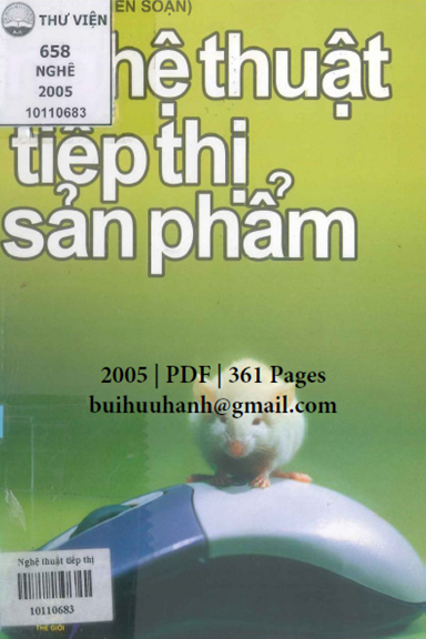 Nghệ Thuật Tiếp Thị Sản Phẩm (NXB Thế Giới 2005) - Song Kim, 361 Trang