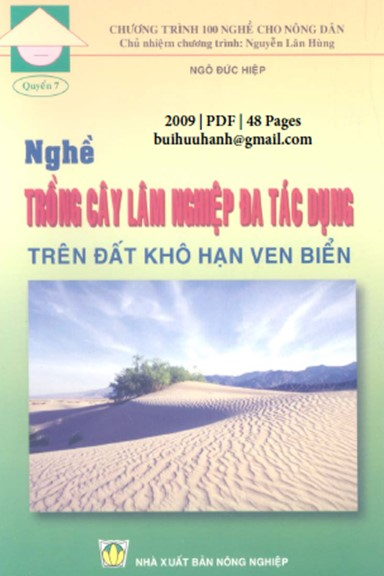 Nghề Trồng Cây Lâm Nghiệp Đa Tác Dụng (NXB Nông Nghiệp 2009) - Ngô Đức Hiệp, 48 Trang
