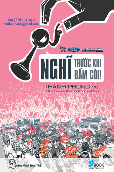Nghĩ Trước Khi Bấm Còi (NXB Trẻ 2013) - Thành Phong, 45 Trang