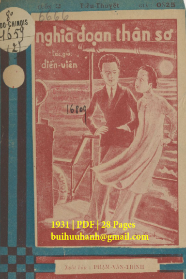 Nghĩa Đoạn Thân Sơ Cuốn 2 (NXB Đức Lưu Phương 1931) - Điền Viên, 28 Trang