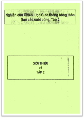 Nghiên Cứu Chiến Lược Giao Thông Nông Thôn Việt Nam Tập 2 (NXB Hà Nội 2005) - Nhiều Tác Giả