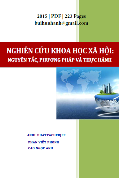 Nghiên Cứu Khoa Học Xã Hội (NXB Đại Học Quốc Gia 2015) - Anol Bhattachrjee, 223 Trang
