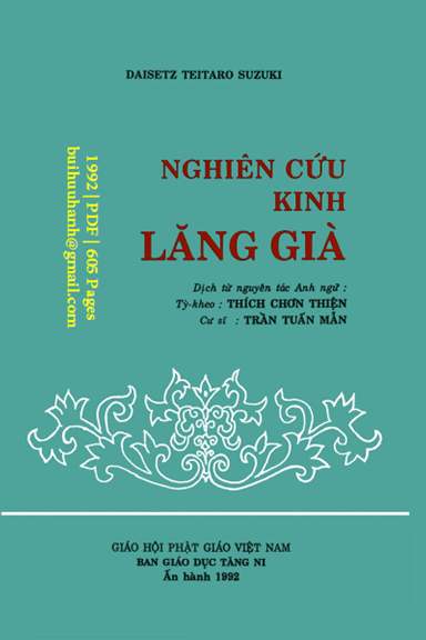 Nghiên Cứu Kinh Lăng Già (NXB Tổng Hợp 1992) - Daisetsu T. Suzuki, 605 Trang