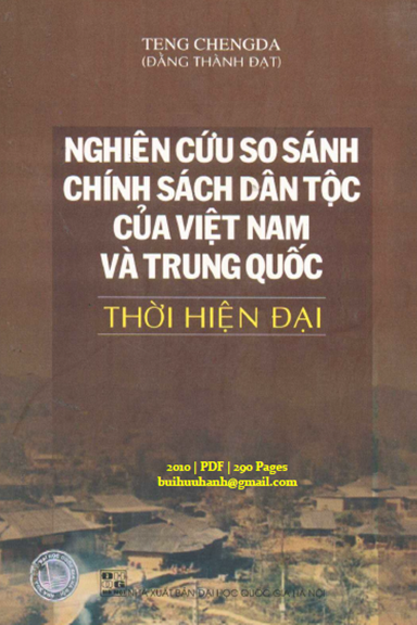 Nghiên Cứu So Sánh Chính Sách Dân Tộc Của Trung Quốc Và Việt Nam Thời Hiện Đại - Đằng Thành Đạt