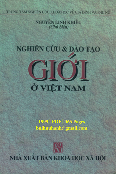 Nghiên Cứu Và Đào Tạo Giới Ở Việt Nam (NXB Khoa Học Xã Hội 1999) - Nguyễn Linh Khiếu, 365 Trang