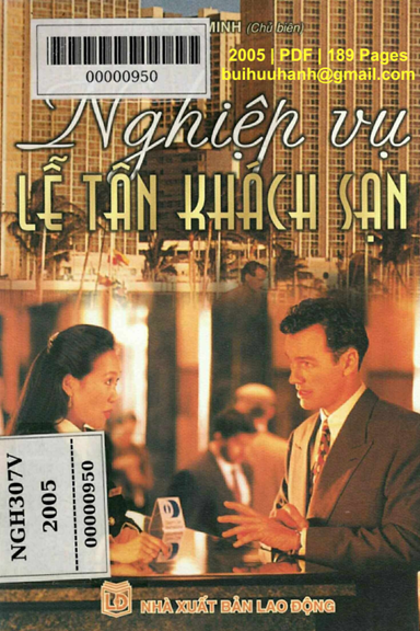 Nghiệp Vụ Lễ Tân Khách Sạn (NXB Lao Động 2005) - Hoàng Lê Minh, 189 Trang