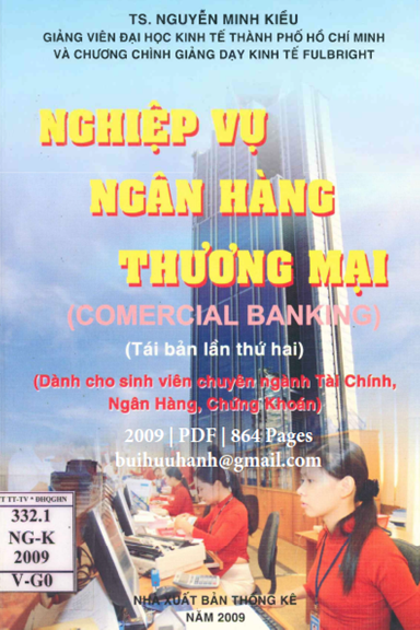 Nghiệp Vụ Ngân Hàng Thương Mại (NXB Thống Kê 2009) - Nguyễn Minh Kiều, 864 Trang