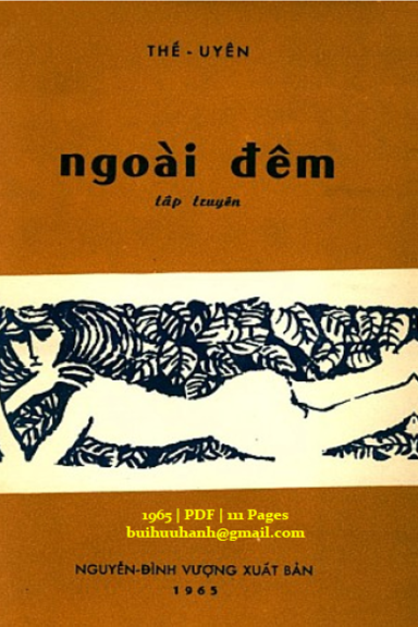 Ngoài Đêm (NXB Nguyễn Đình Vượng 1965) - Thế Uyên, 111 Trang