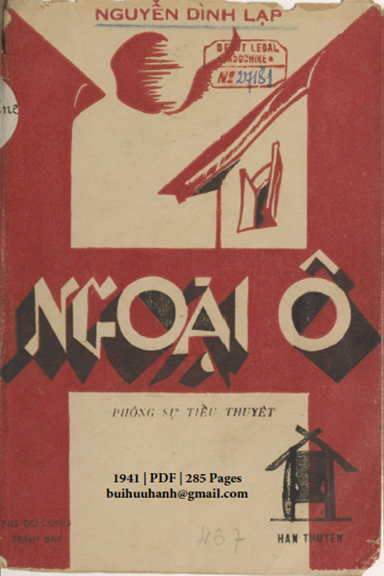 Ngoại Ô (NXB Hàn Thuyên 1941) - Nguyễn Đình Lạp, 285 Trang