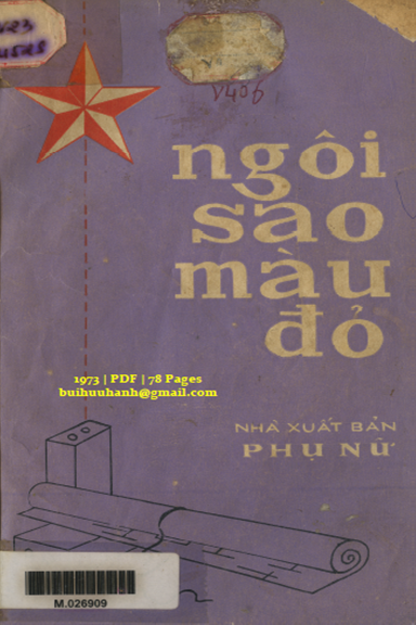 Ngôi Sao Màu Đỏ (NXB Phụ Nữ 1973) - Lưu Nghiệp Quỳnh, 78 Trang