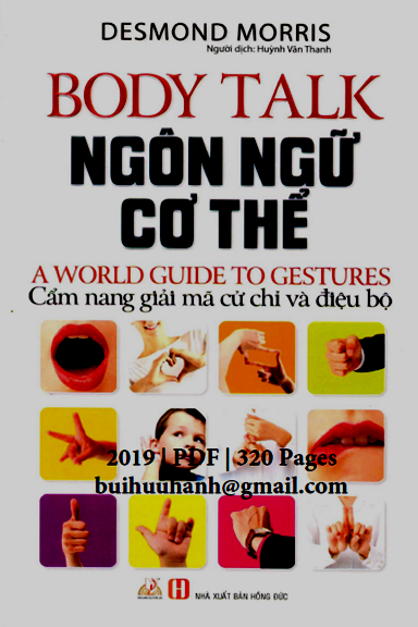 Ngôn Ngữ Cơ Thể (NXB Hồng Đức 2019) - Desmond Morris, 320 Trang