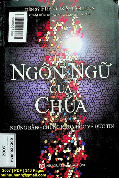 Ngôn Ngữ Của Chúa (NXB Lao Động 2007) - Francis S. Collins, 340 Trang