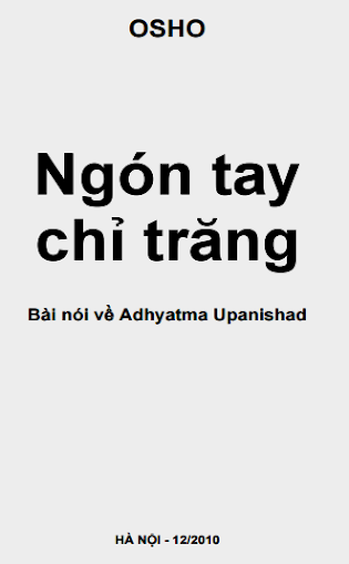 Ngón Tay Chỉ Trăng (NXB Hà Nội 2010) - Nansen Osho, 582 Trang