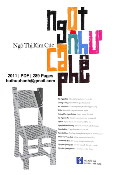 Ngọt Như Cà Phê (NXB Văn Hóa Văn Nghệ 2011) - Ngô Thị Kim Cúc, 289 Trang