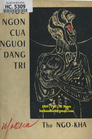 Ngụ Ngôn Của Người Đãng Trí (NXB Sài Gòn 1969) - Ngô Kha, 61 Trang