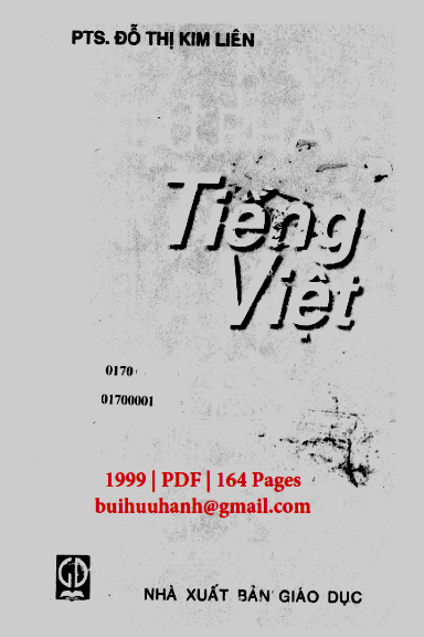 Ngữ Pháp Tiếng Việt (NXB Giáo Dục 1999) - Đỗ Thị Kim Liên, 164 Trang