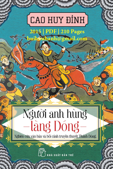 Người Anh Hùng Làng Dóng (NXB Trẻ 2015) - Cao Huy Đỉnh, 210 Trang