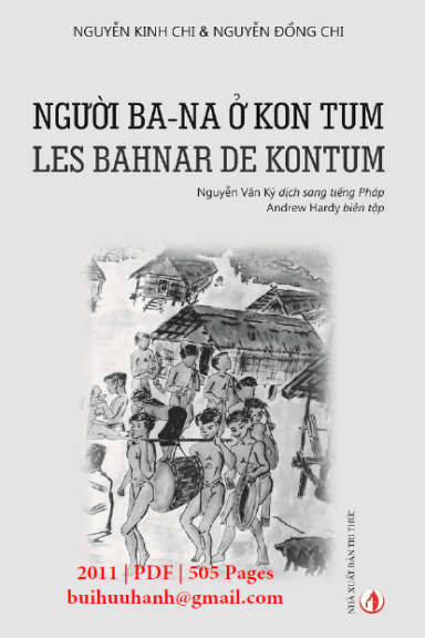 Người Ba Na Ở Kon Tum (NXB Tri Thức 2011) - Nguyễn Đổng Chi, 504 Trang