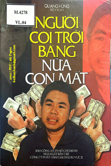 Người Coi Trời Bằng Nửa Con Mắt (NXB Trẻ 2002) - Quang Hùng, 267 Trang