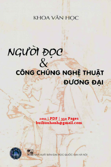 Người Đọc Và Công Chúng Nghệ Thuật Đương Đại (NXB Đại Học Quốc Gia 2011) - Phạm Thành Hưng 350 Trang