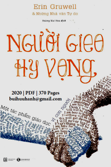 Người Gieo Hy Vọng (NXB Lao Động 2020) - Erin Gruwell, 370 Trang